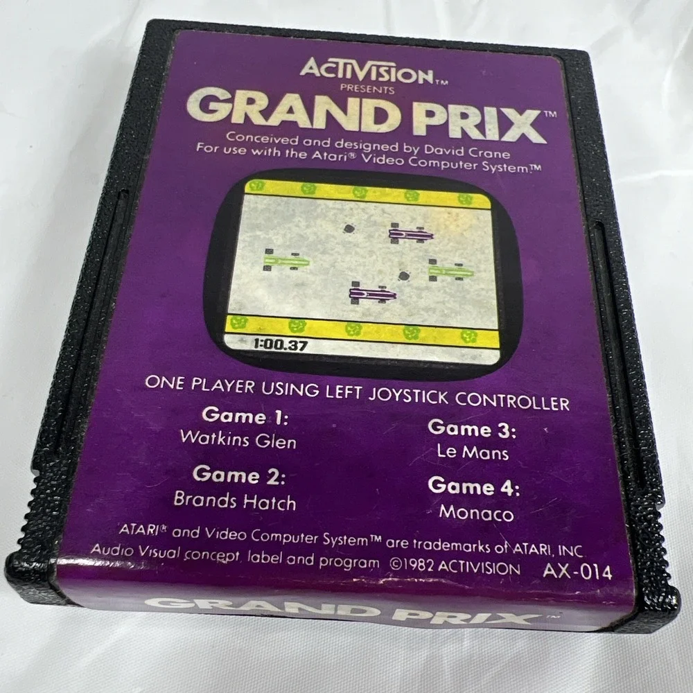 Atari 2600 Grand Prix Not‎ Tested